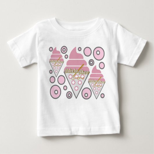 T-shirts - Irrésistible glace Cream Licorice (Devant)
