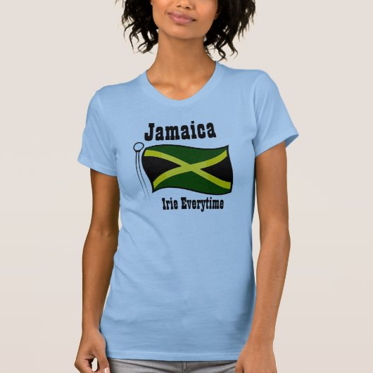 T-shirts jamaïcains-irie à chaque fois (Devant)