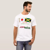 T-shirts jamaïcains-japonais (Devant entier)
