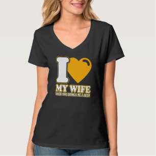 T-shirts Je Suis Amoureux De Ma Femme Quand Elle M
