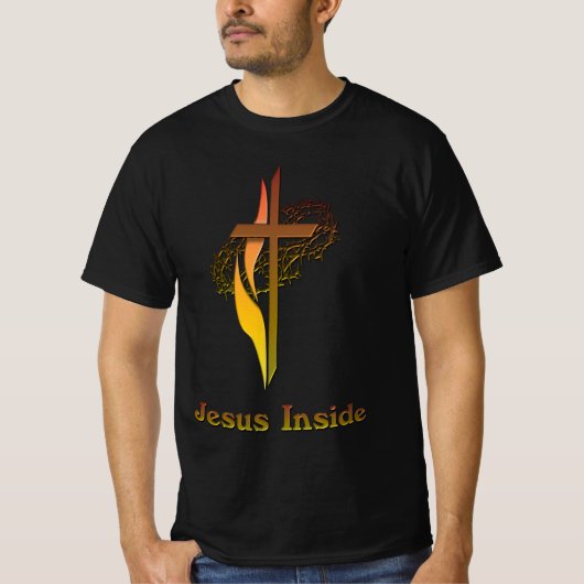 T-shirts Jesus Cross (Devant)