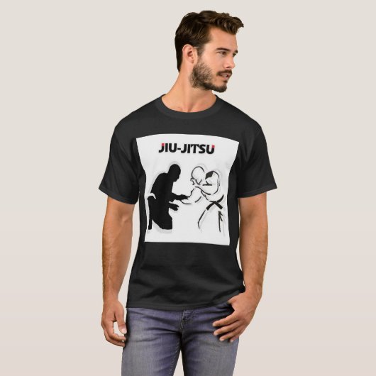 T-shirts jitsu jiu brésilien (Devant entier)