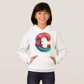 T-shirts joliment capodés pour filles (Devant entier)