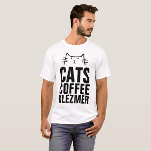 T-shirts juif de chat, CAFÉ KLEZMER de CHATS