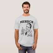 T-shirts juifs, T-shirt MENSCH (Devant entier)