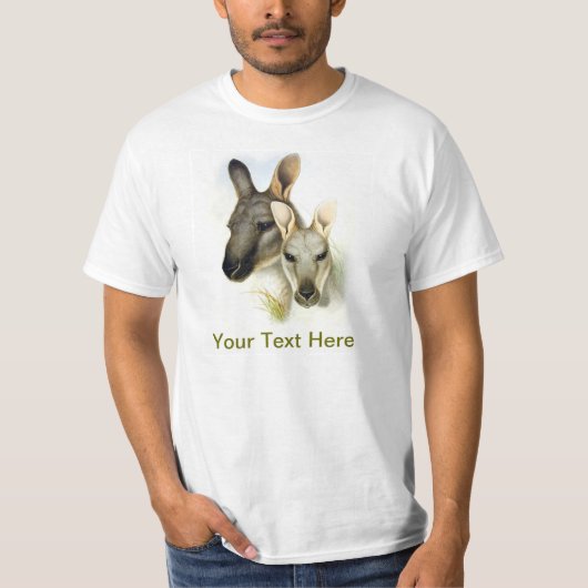 t-shirts kangourous (Devant)