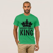 T-shirts KOSHER PICKLE KING (Devant entier)