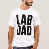 T-shirts LAB DAD (Labrador) (Devant)