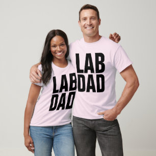 T-shirts LAB DAD (Labrador)
