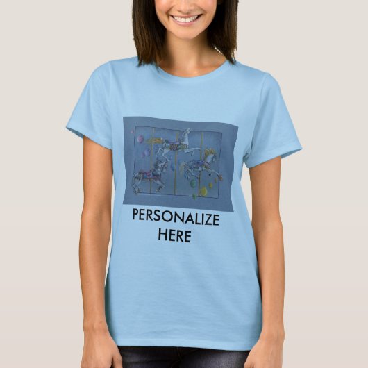 T-shirts Ladies Light - Carousel Opus One (Devant)