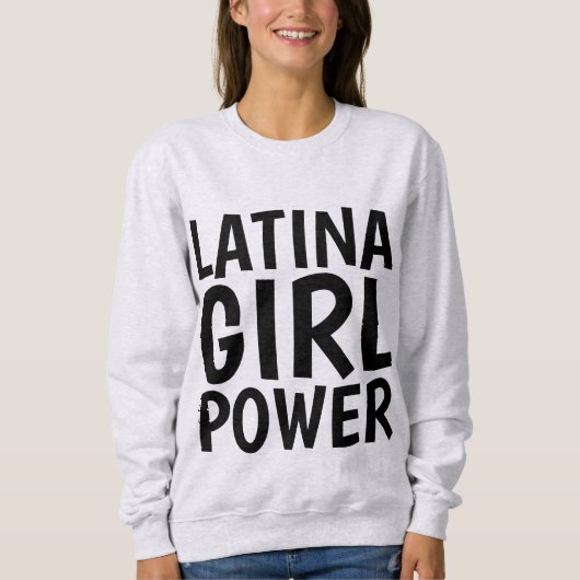 T-shirts LATINA GIRL POWER (Devant)