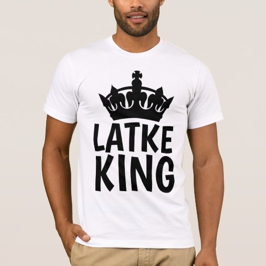 T-shirts LATKE KING (Devant)