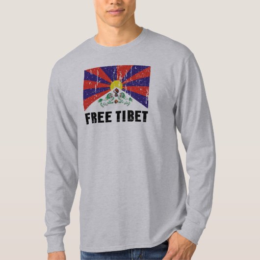 T-shirts LIBRE du THIBET (Devant)