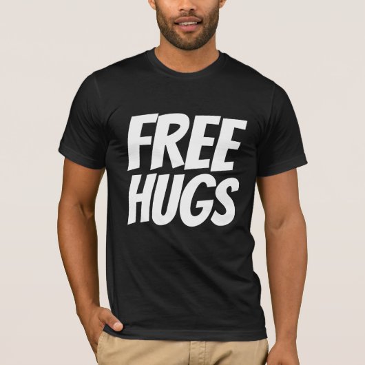 T-SHIRTS LIBRES HUGS (Devant)
