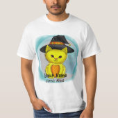 T-shirts Little Yellow Cat Witch (Devant)