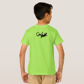 T-shirts Lizard Art Kid's et Chemises Reptile (Dos entier)