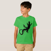 T-shirts Lizard Art pour enfants Chemises Reptile  (Devant entier)