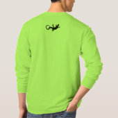 T-shirts Lizard Art Shirts Long Manches Reptile (Dos)