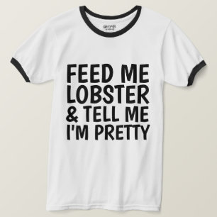T-shirts LOBSTER, FEE ME LOBSTER, Dames