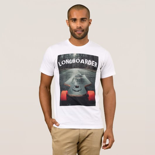 T-SHIRTS LONGBOARDER LONGBOARDER (Devant entier)