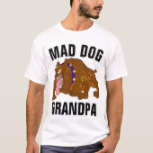 T-shirts MAD CHIEN GRANDPA (Devant)
