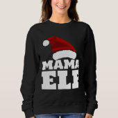 T-SHIRTS MAMAN ELF NOËL DE NOËL (Devant)
