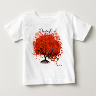 T-shirts Mariages Arbre Rouge