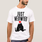 T-shirts mariages BRIDE GROOM CAT (Devant)