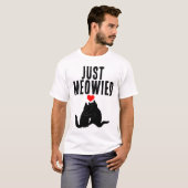 T-shirts mariages BRIDE GROOM CAT (Devant entier)