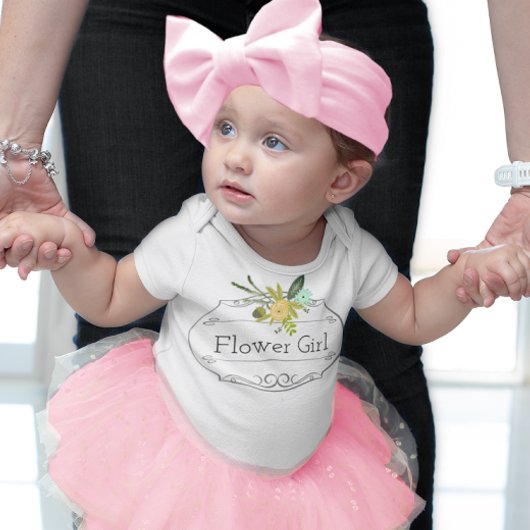 T-shirts Mariages Fleurs de Mint Damask Moderne