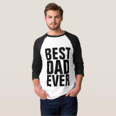 T-shirts MEILLEUR DAD EVER (Devant entier)