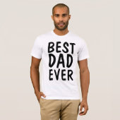 T-shirts MEILLEUR PAPA JAMAIS (Devant entier)