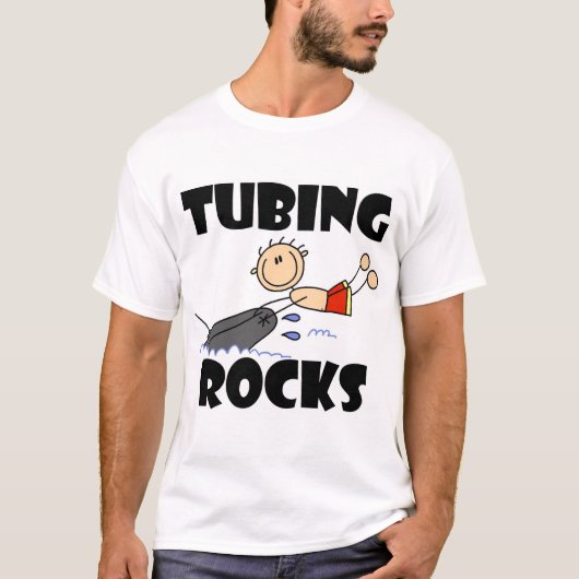 T-shirts met buisjes en touwtjes (Voorkant)