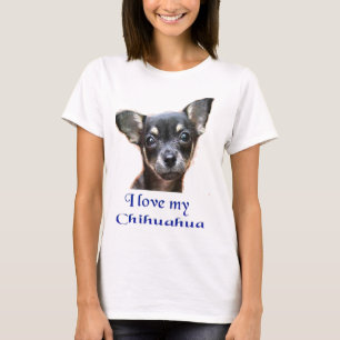 T-shirts met Chihuahua-hond
