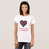 T-shirts met expressieve quotes!" (Voorkant volledig)