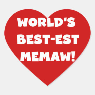 T-shirts met zwart-wit ontwerp 's Werelds Beste Om Hart Sticker