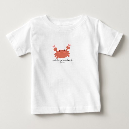 T-shirts mignon crabe  (Devant)