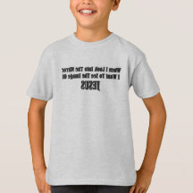T-shirts Mirror Reflection