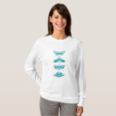 t-shirts mode femmes design (Devant entier)