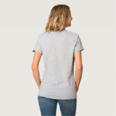 T-Shirts Modernes Femmes Ajouter Texte Logo Photo  (Dos entier)