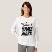T-shirts MOM SHARK (Devant entier)