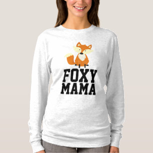 T-shirts MOM, T-shirts FOXY MAMA FOX