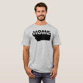 T-shirts Montana Maison Loin de l'État (Devant entier)