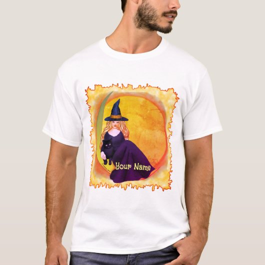 T-shirts Moon Witch (Devant)