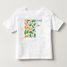 T-shirts Motif Abstrait de la feuille