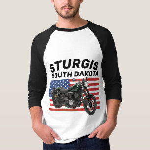 T-SHIRTS MOTORCYCLISTES DE VÉHICULES STURGIS DU SU