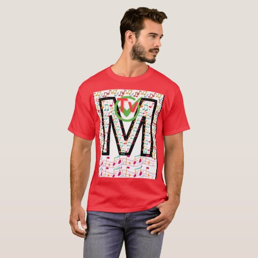 T-shirts Mtv premium design classique (Devant entier)