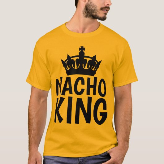 T-shirts NACHO KING (Devant)