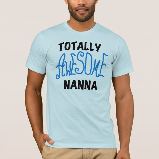 T-shirts Nanna Blue et GIfts absolument géniaux (Devant)
