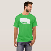 T-shirts Nebraska Maison Loin de l'État (Devant entier)